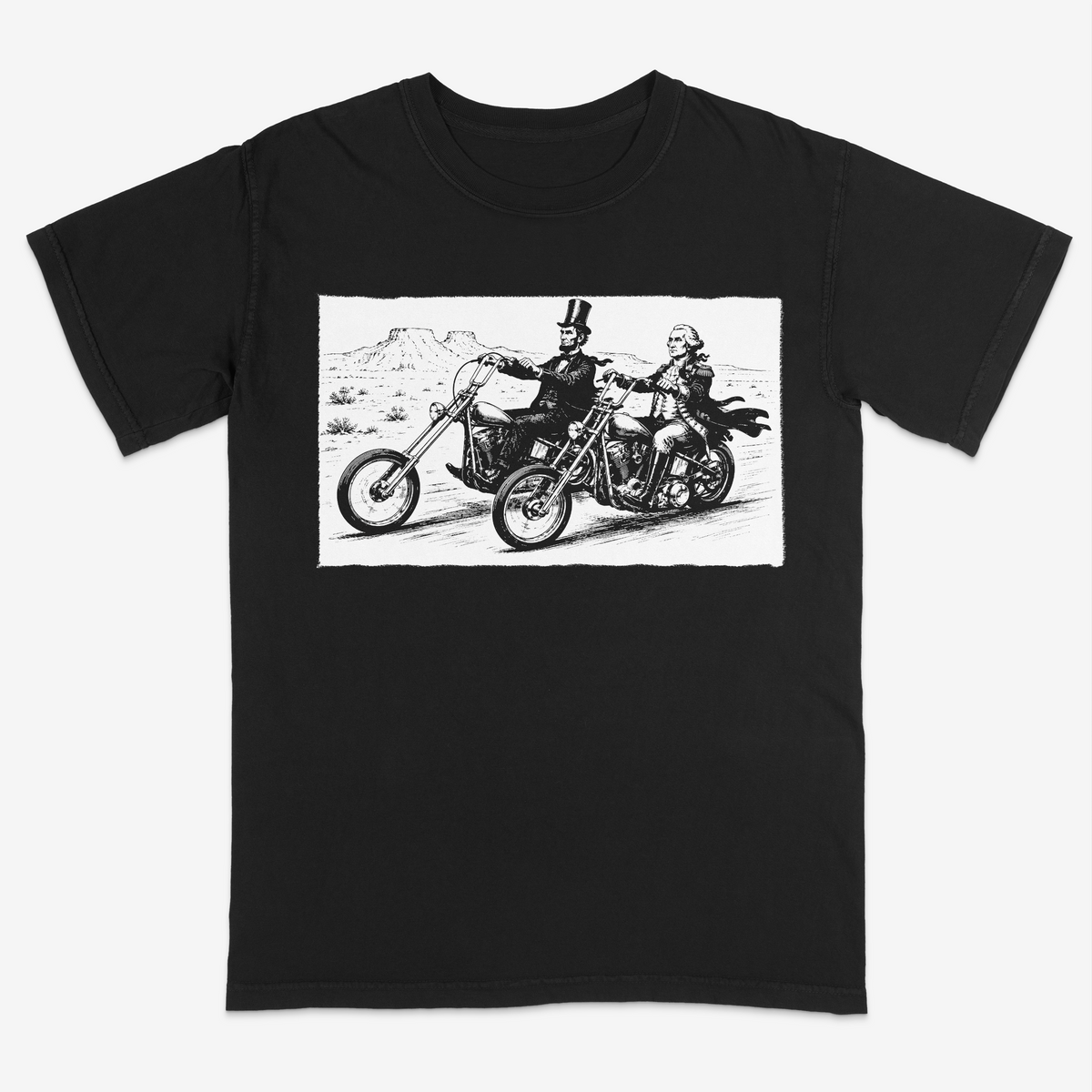 ABE & GEORGE. EASY RIDERS