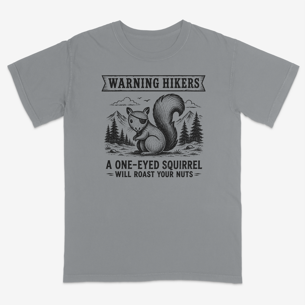 ONE EYED SQUIRREL WARNING