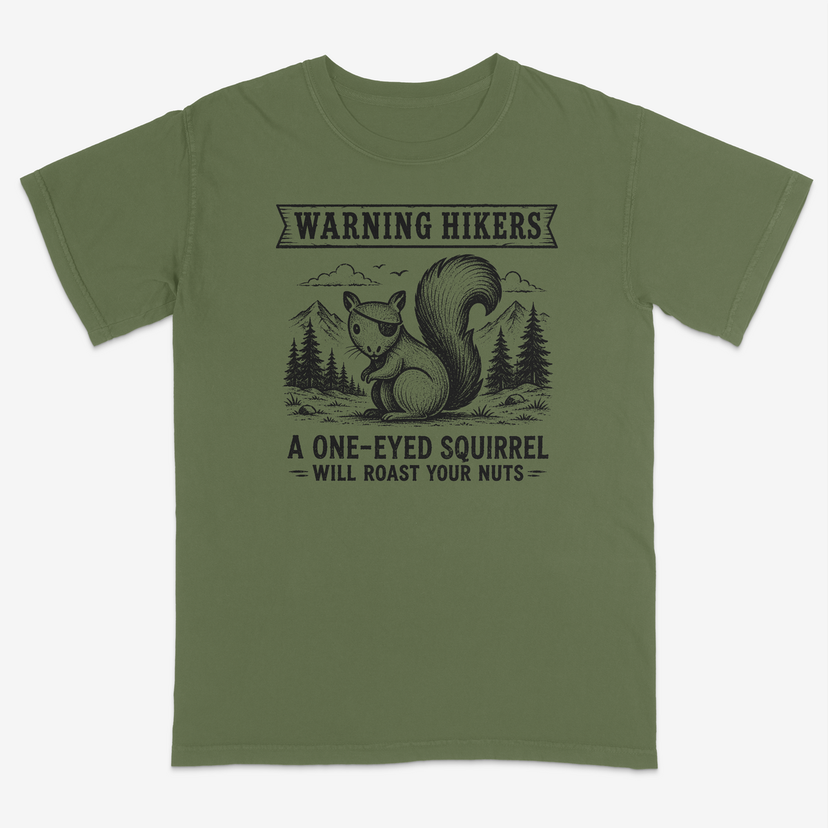 ONE EYED SQUIRREL WARNING