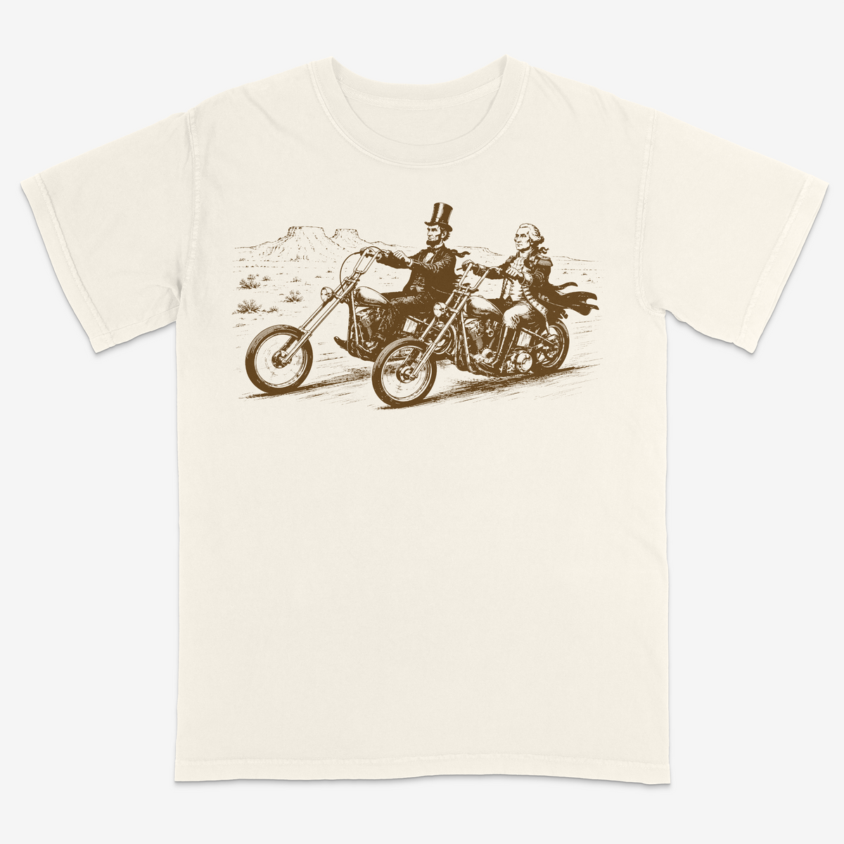 ABE & GEORGE. EASY RIDERS